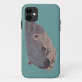 Front side of Otter Swimming iPhone 5 Cases
