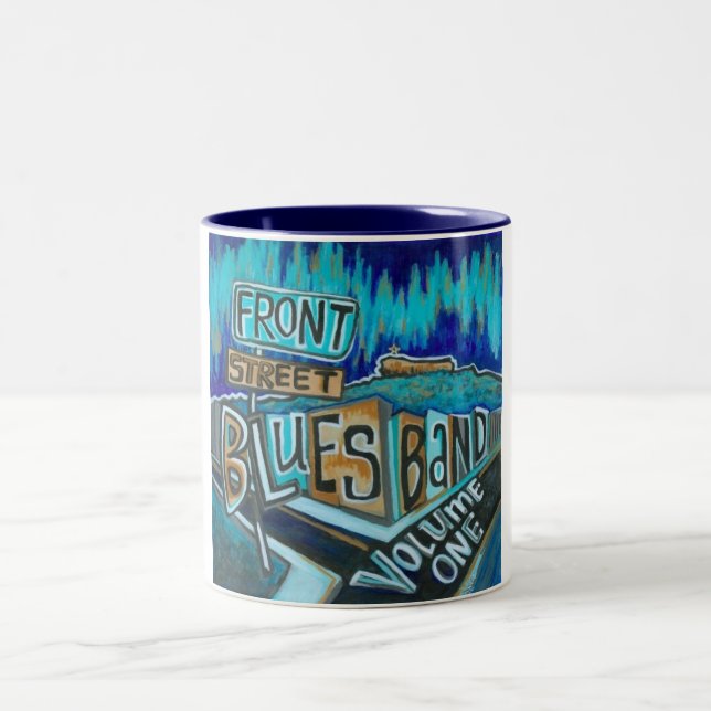Front Street Blues Band, Album Cover, Coffee Mug (Center)