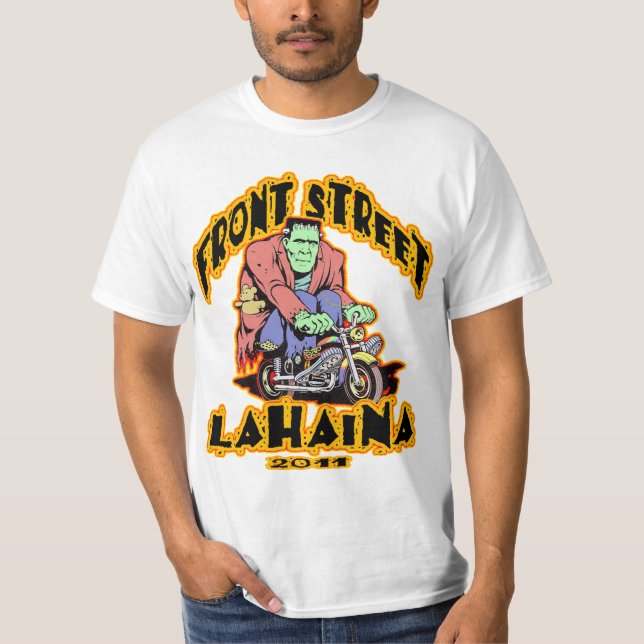 Front Street Lahaina Maui T-Shirt (Front)