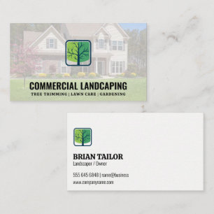 Front Yard Lawn Residential Business Card
