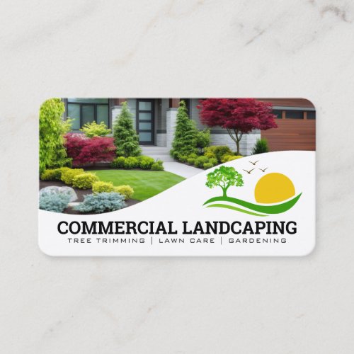 Front Yard | Resident Garden | Landscaping Business Card