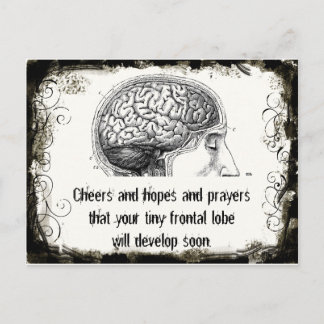 Frontal Lobe Haiku Postcards