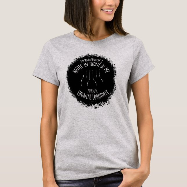 Frontal Lobotomy T-Shirt (Front)