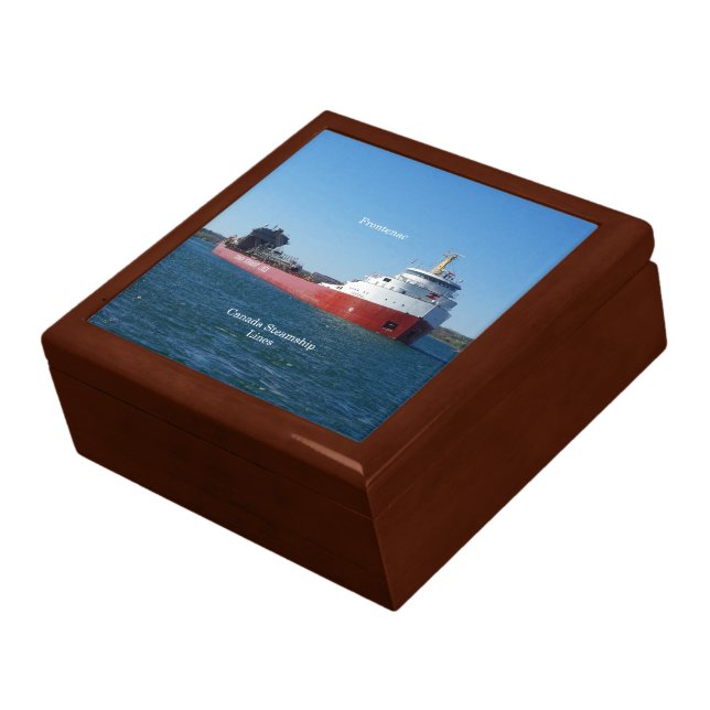 Frontenac keepsake box (Side)
