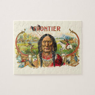 Frontier Cigar Advertising Jigsaw Puzzle