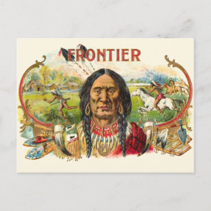 Frontier Cigar Advertising Postcard