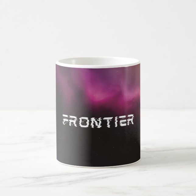 Frontier Coffee Mug – Purple Space Dust Edition (Center)