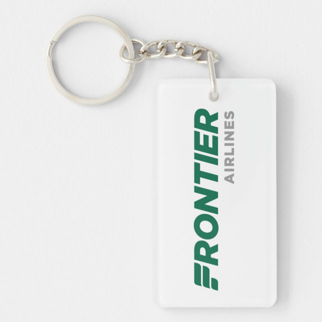 Frontier Rectangle Keychain (Front)