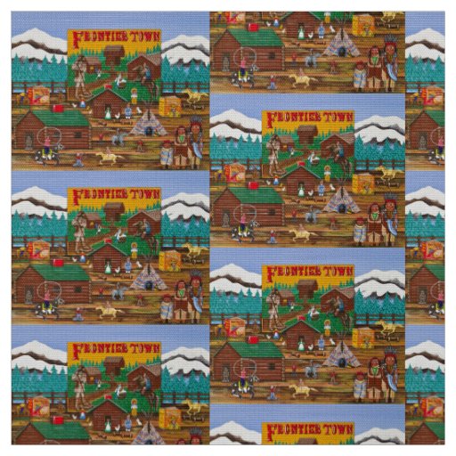 Frontier Town Fabric