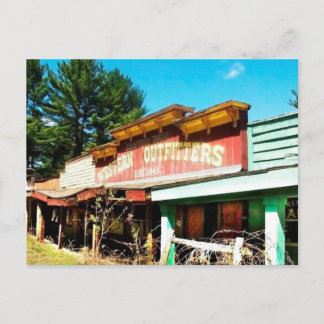 Frontier Town NY Postcard