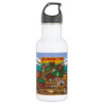 Frontier Town Water Bottle at Zazzle