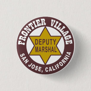 frontier_village_button_new pinback button