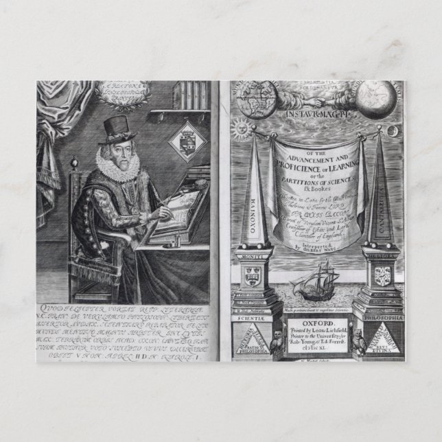 Frontispiece and Titlepage Postcard (Front)