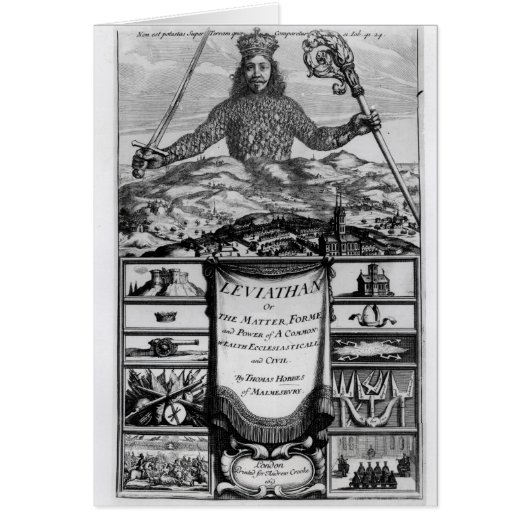 Frontispiece by Thomas Hobbes  of Malmesbury (Front)