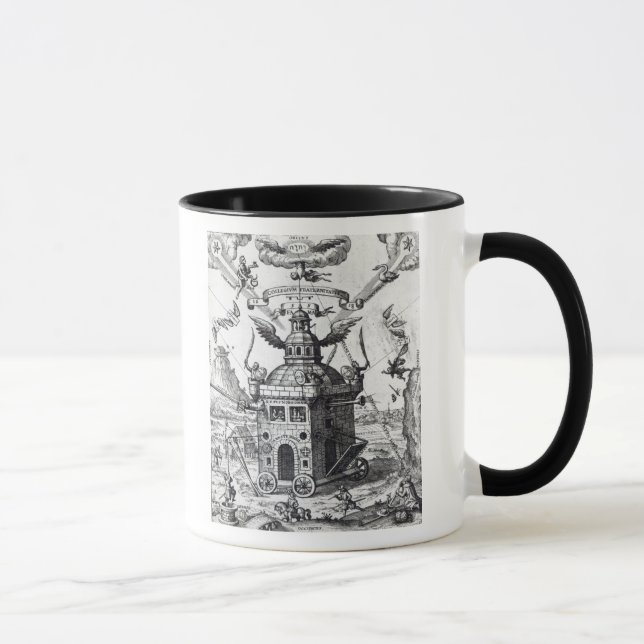 Frontispiece 'Collegium Fama Fraternitatis' Mug (Right)
