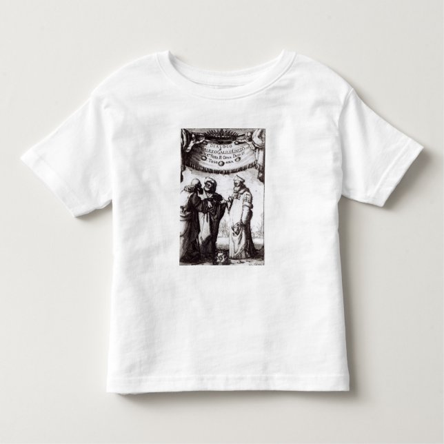 Frontispiece 'Dialogo sopra I due massimi�' Toddler T-shirt (Front)