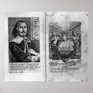 Frontispiece 'Emblems' Poster