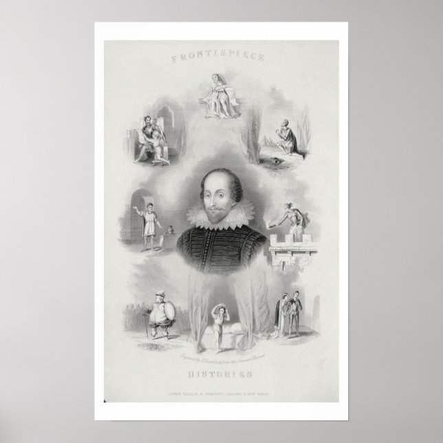 Frontispiece for the 'Histories', from 'The Comple Poster (Front)