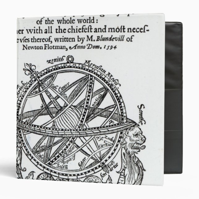 Frontispiece from 'A Plain Treatise �' 3 Ring Binder (Front/Inside)