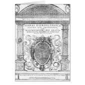 Frontispiece from 'Monas Hieroglyphica' (Front)