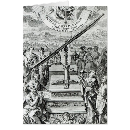 Frontispiece 'Oculus Artificialis Cards (Front)