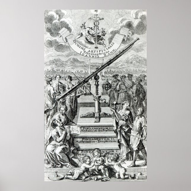 Frontispiece 'Oculus Artificialis Poster (Front)
