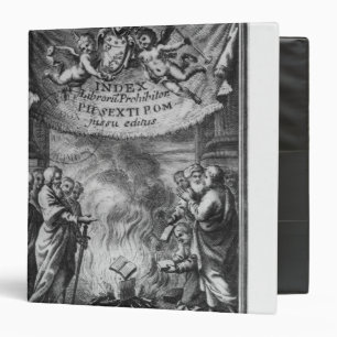 Frontispiece of 'Index Librorum Prohibitorum' 3 Ring Binder