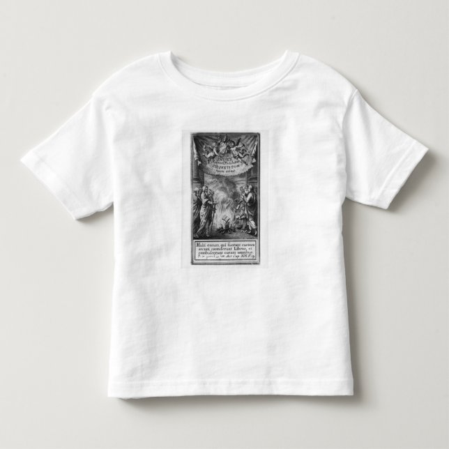 Frontispiece of 'Index Librorum Prohibitorum' Toddler T-shirt (Front)