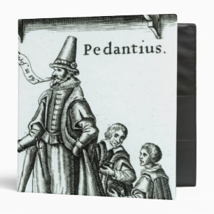 Frontispiece of 'Pedantius' 3 Ring Binder