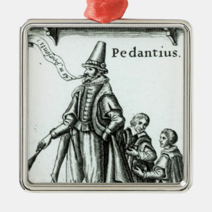 Frontispiece of 'Pedantius' Metal Ornament
