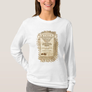 Frontispiece of 'The Book of Common Prayer' T-Shirt