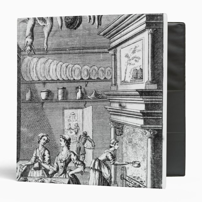 Frontispiece of 'The Compleat Housewife' Binder (Front/Inside)