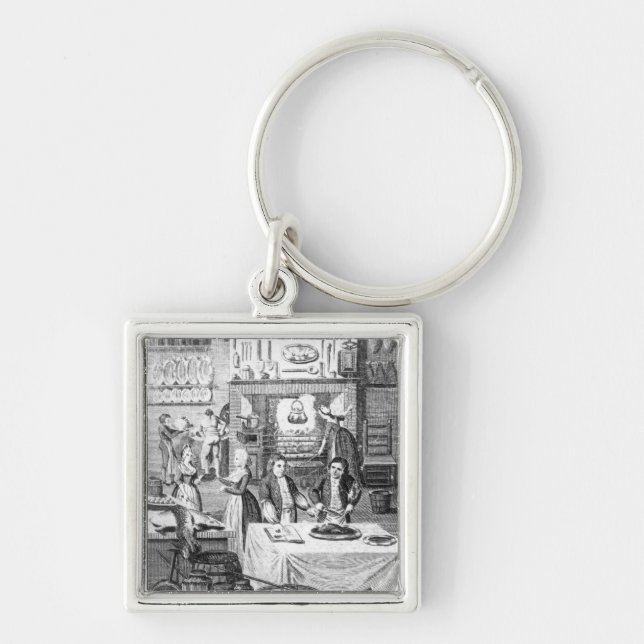 Frontispiece of 'The Housekeeper's Instructor' Keychain (Front)