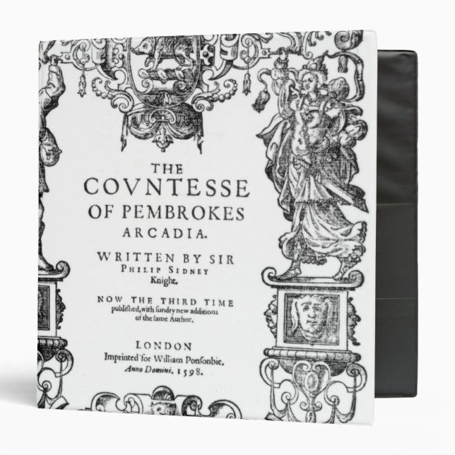 Frontispiece 'The Countess of Pembroke's Binder (Front/Inside)