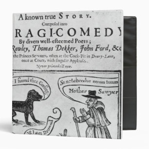 Frontispiece "The Witch of Edmonton 3 Ring Binder
