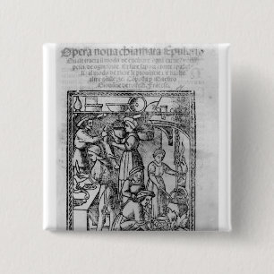 Frontispiece to an Italian cook book Button