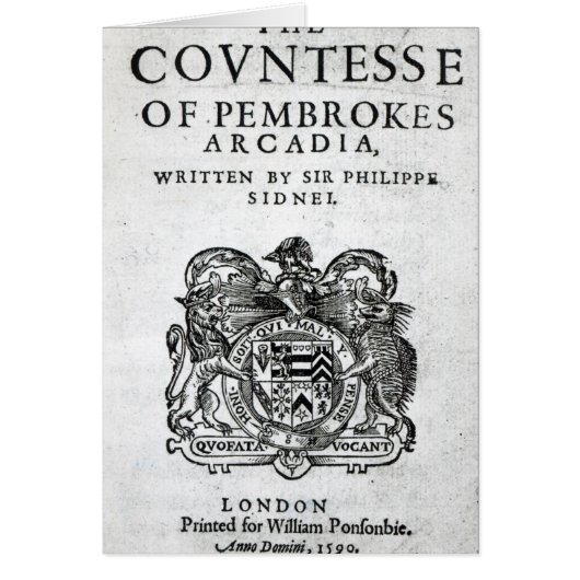 Frontispiece to cards (Front)