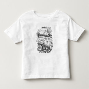 Frontispiece to 'De mari libero', by Hugo Grotius Toddler T-shirt