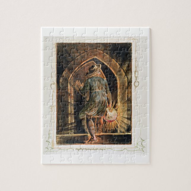 Frontispiece to 'Jerusalem' (Bentley Copy E) 1804- Jigsaw Puzzle (Vertical)