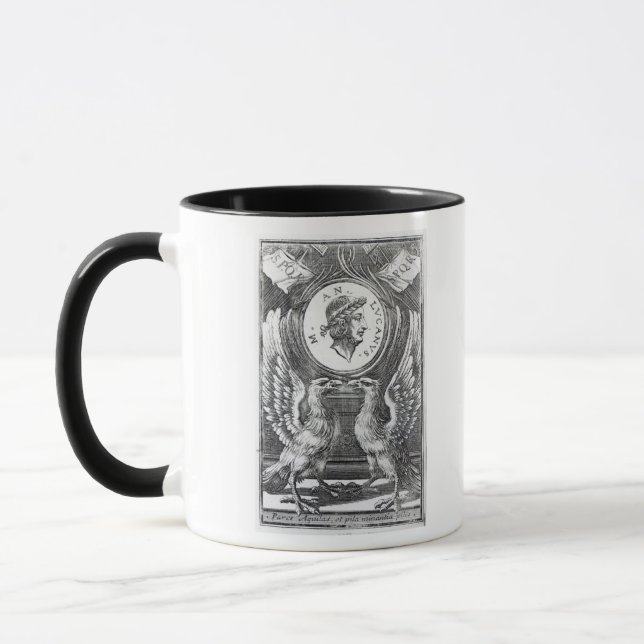 Frontispiece to 'Lucan's Pharsalia' Mug (Left)