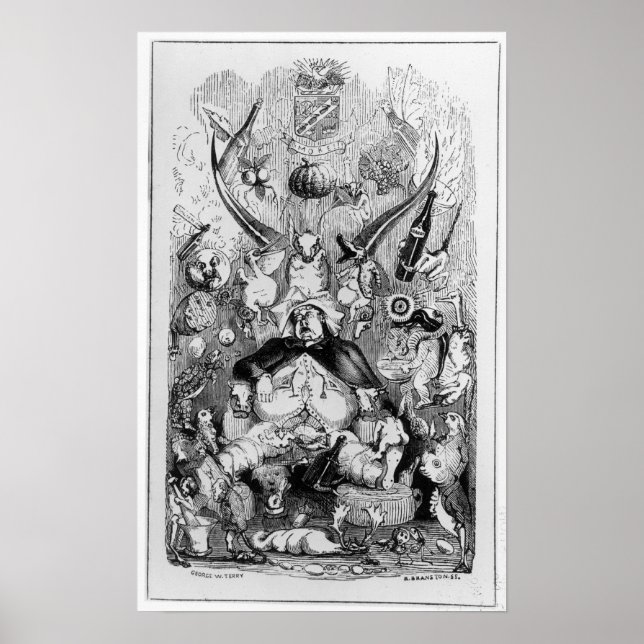 Frontispiece to 'Memoirs of a Stomach' Poster (Front)