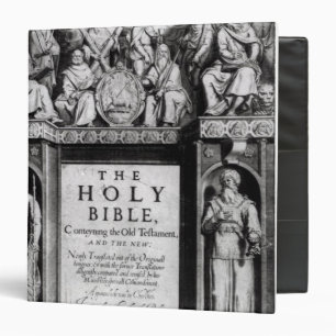 Frontispiece to 'The Holy Bible' Binder
