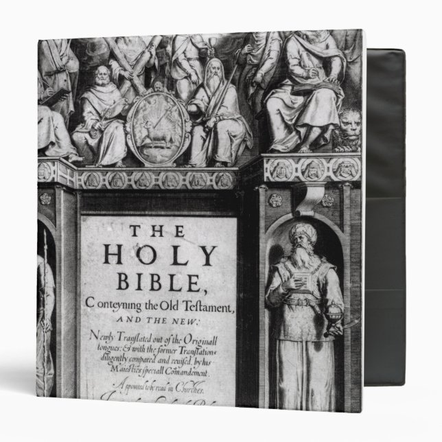 Frontispiece to 'The Holy Bible' Binder (Front/Inside)