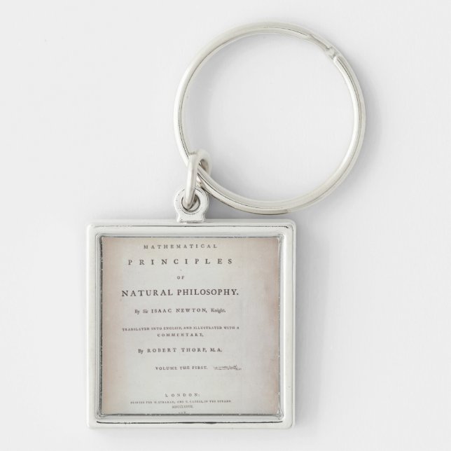 Frontispiece to Volume I Keychain (Front)