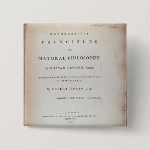 Frontispiece to Volume I Pinback Button