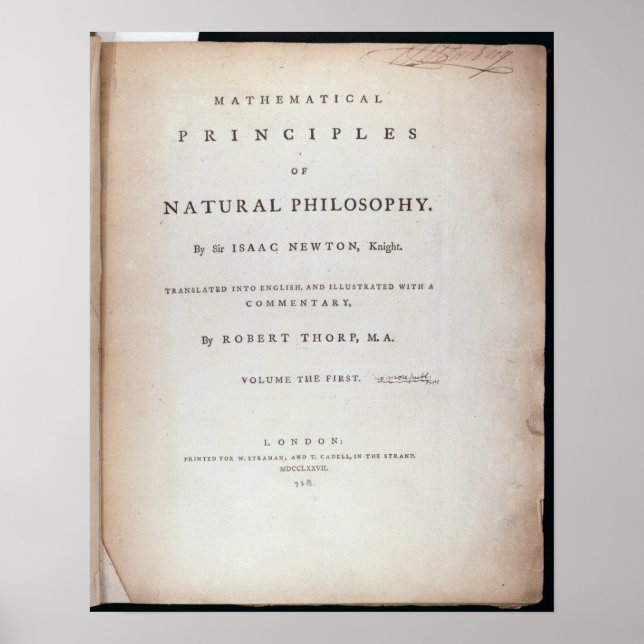 Frontispiece to Volume I Poster (Front)