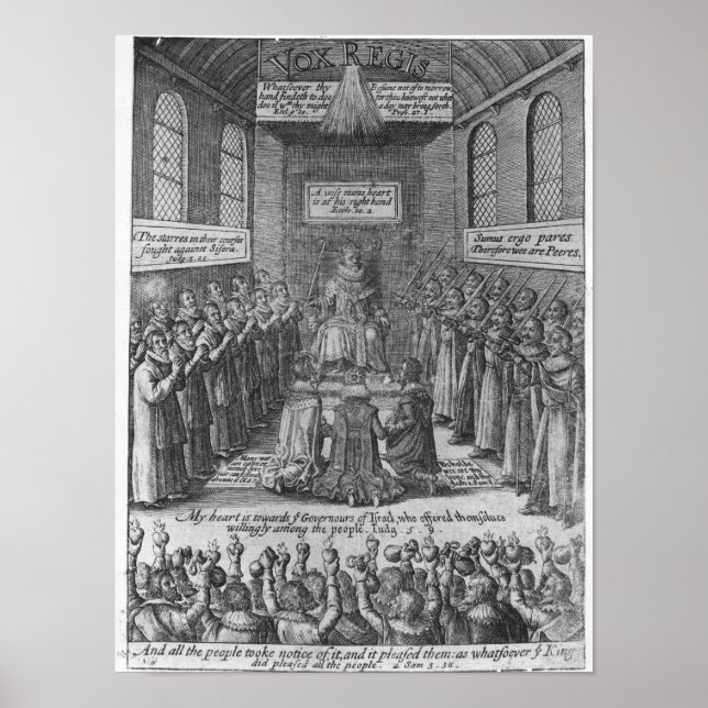 Frontispiece to 'Vox Regis' by Thomas Scott Poster (Front)