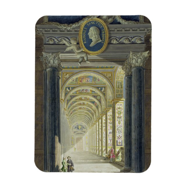 Frontispiece with a medallion portrait of Raphael Magnet (Vertical)