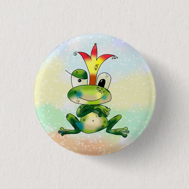 Froschkönig Button (Front)