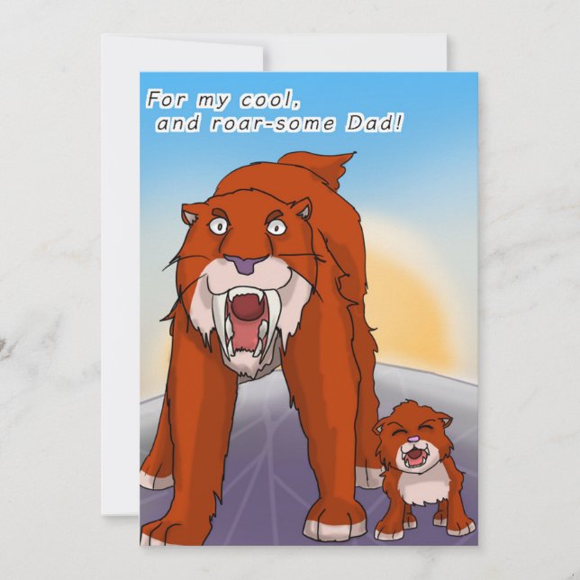 Frost Babies Father's Day Thank You Card (Front)